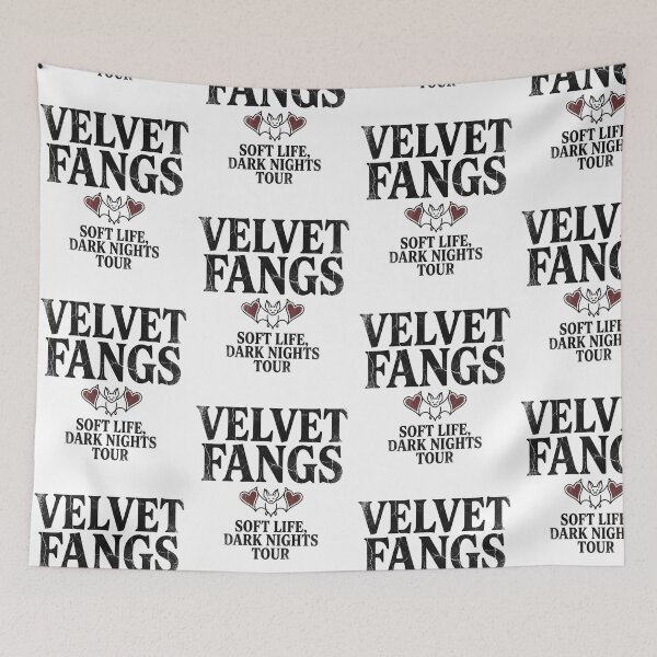 Item preview, Velvet Fangs Cute Bat Heart Vintage Tour Soft Life Dark Nights Gothic Aesthetic designed and sold by raedattia.