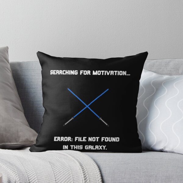 Item preview, Searching For Motivation File Not Found Funny Star Wars Parody designed and sold by Mircea786.