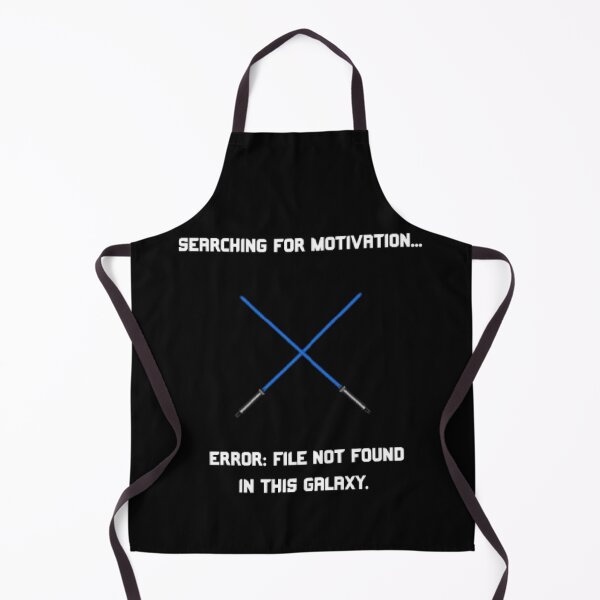 Item preview, Searching For Motivation File Not Found Funny Star Wars Parody designed and sold by Mircea786.