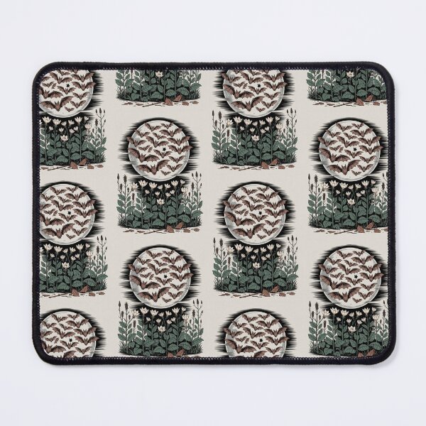 Item preview, Bat Swarm Moon Woodcut Style Art designed and sold by NuvoraNest.