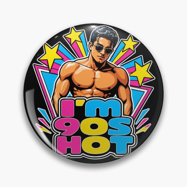 Item preview, I’m 90s Hot – Peter Andre Cartoon designed and sold by UNK-Fatigues.