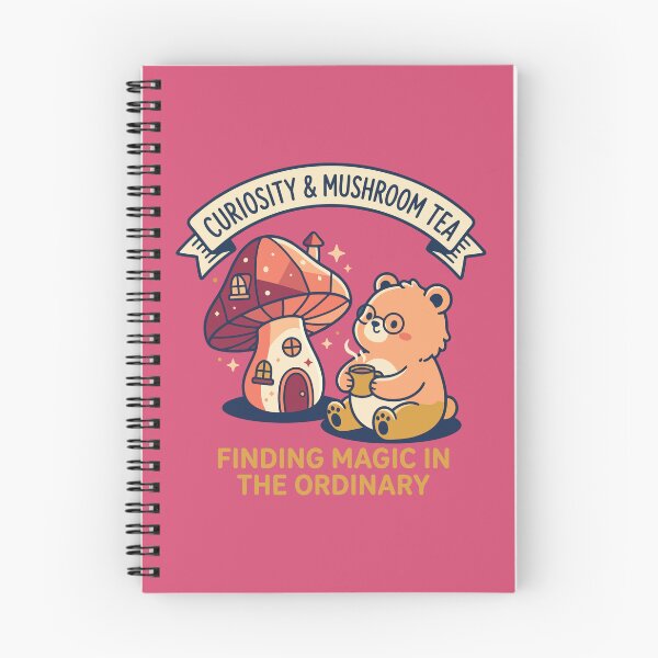 Item preview, Curiosity And Mushroom Tea Finding Magic In The Ordinary designed and sold by Amir Faysal.