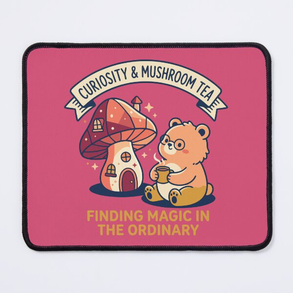 Item preview, Curiosity And Mushroom Tea Finding Magic In The Ordinary designed and sold by Amir Faysal.