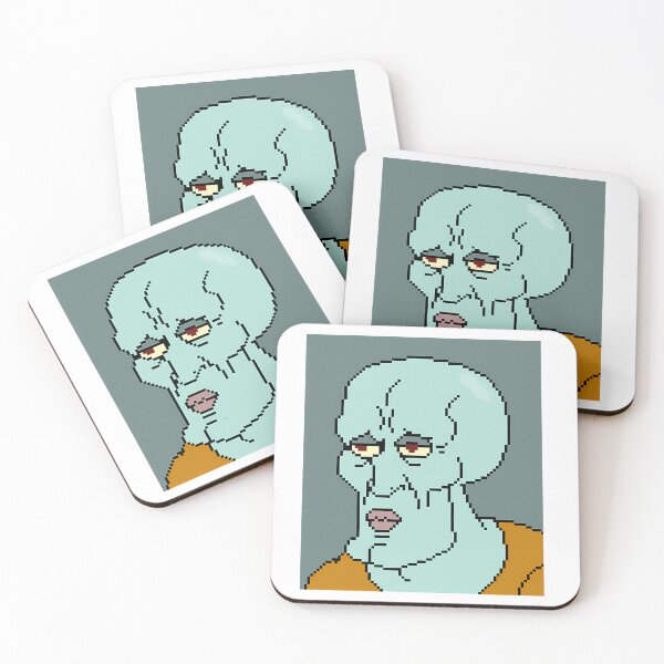 Item preview, Handsome Squidward Pixelated designed and sold by utter-risch.