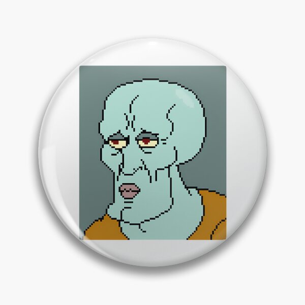 Item preview, Handsome Squidward Pixelated designed and sold by utter-risch.