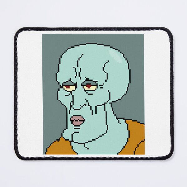 Item preview, Handsome Squidward Pixelated designed and sold by utter-risch.