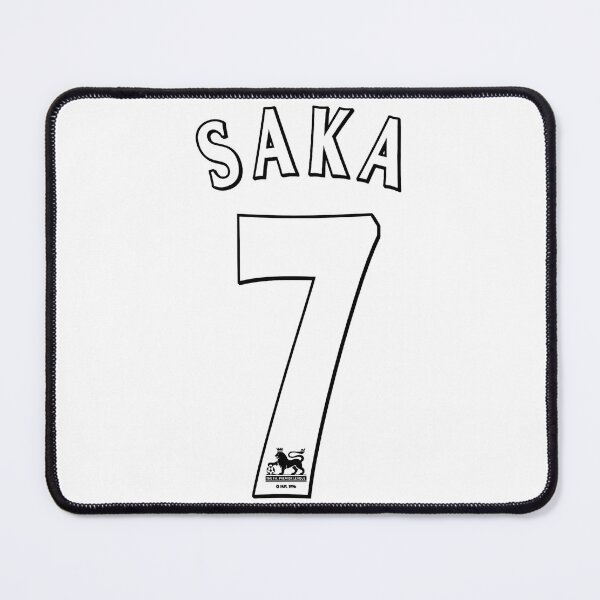 Item preview, Saka 7 Retro Name Number Design designed and sold by AmberTimePL.