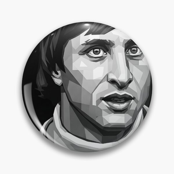 Item preview, Johan Cruyff Grayscale  designed and sold by Japanese art.