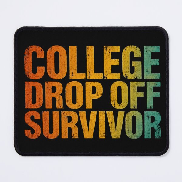 Item preview, College Drop Off Survivor for Parents College Mom Funny Vintage designed and sold by CF_VintageDesign.