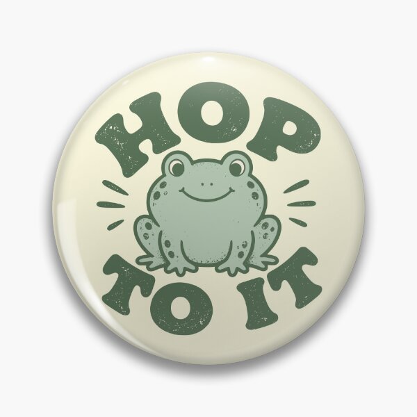 Item preview, Cute Green Frog Hop To It designed and sold by Doodlywood.