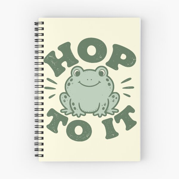 Item preview, Cute Green Frog Hop To It designed and sold by Doodlywood.