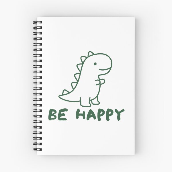 Item preview,  Be Happy Cute Green Dinosaur designed and sold by ianm1028.