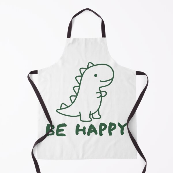 Item preview, Be Happy Cute Green Dinosaur designed and sold by ianm1028.