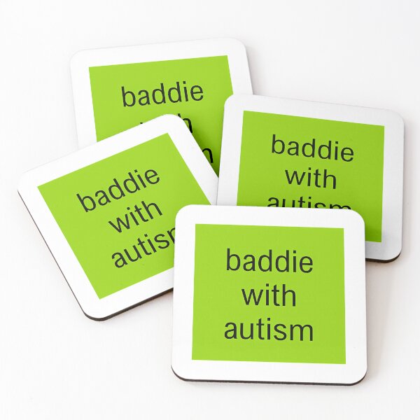 Item preview, Baddie With Autism Brat Text designed and sold by nle-yana.