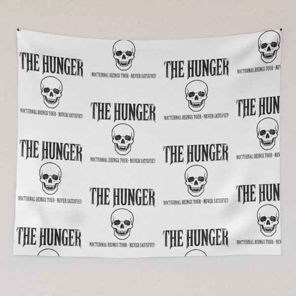 Item preview, The Hunger Vampire Skull Nocturnal Beings Tour Vintage Gothic Horror designed and sold by raedattia.