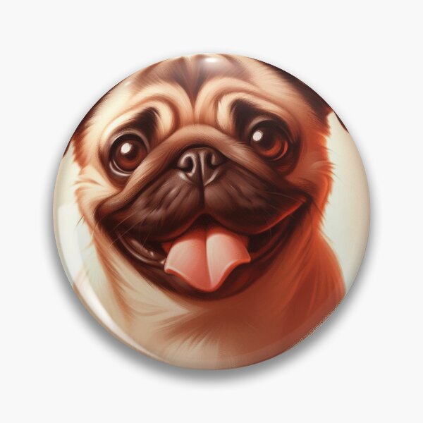 Item preview, Pug Dog Smiles  designed and sold by netz28.