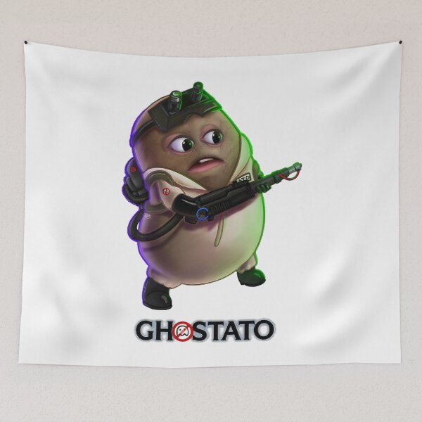 Item preview, Ghostato Ghostbusters Parody Potato Meme designed and sold by ichigobellbell.