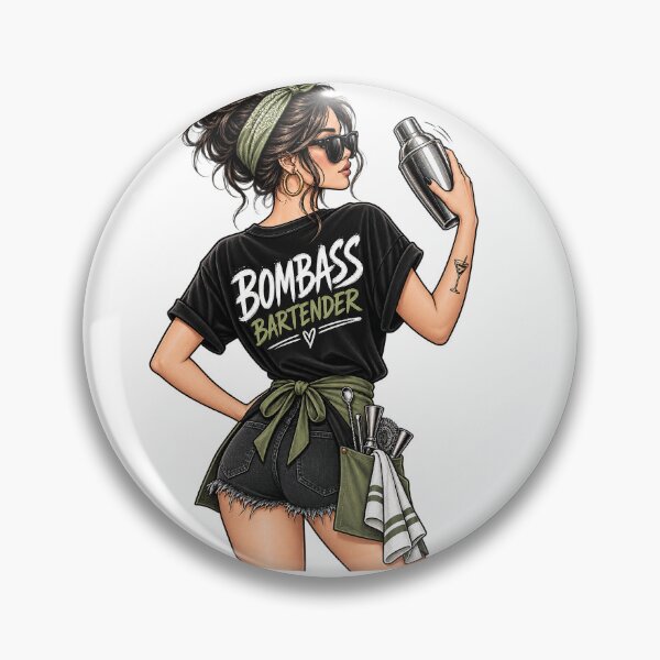 Item preview, bombass bartender Sweet Girly designed and sold by Shakesipserve.