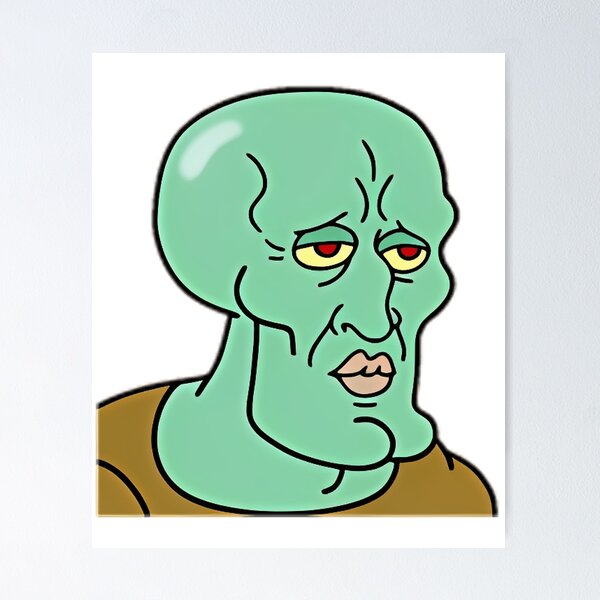 Aperçu de l'œuvre Beau Squidward créée et vendue par utter-risch.