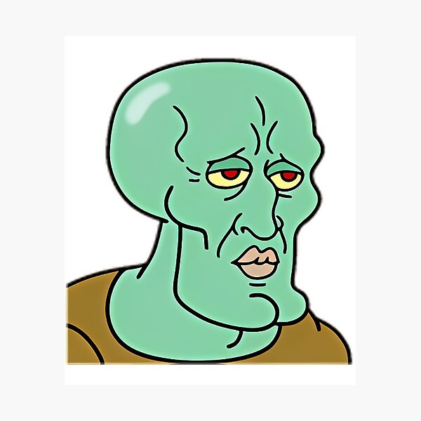 Item preview, Handsome Squidward designed and sold by utter-risch.
