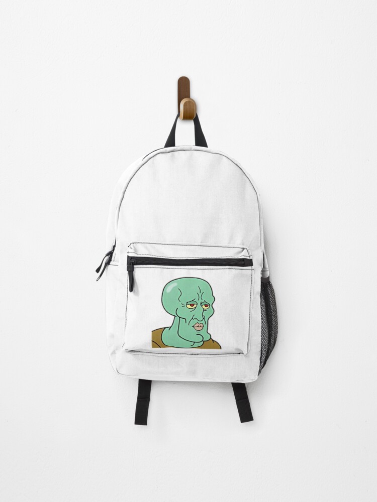 Thumbnail 1 of 3, Backpack, Handsome Squidward designed and sold by utter-risch.