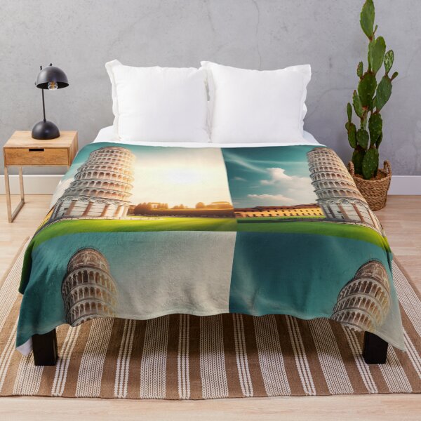 Item preview, Leaning Tower of Pisa Italy, Tuscany Travel Wall Art, Italian Landmark Photography designed and sold by NarjaShop.