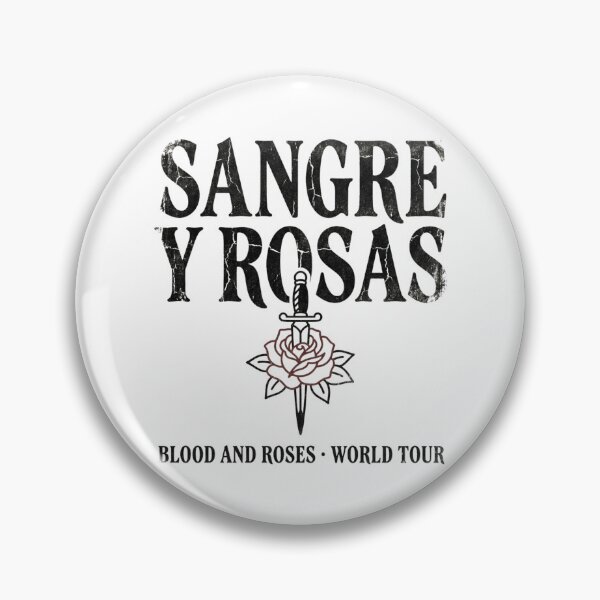 Item preview, Sangre Y Rosas Dagger Through Rose Blood and Roses Vintage Tour Gothic designed and sold by raedattia.