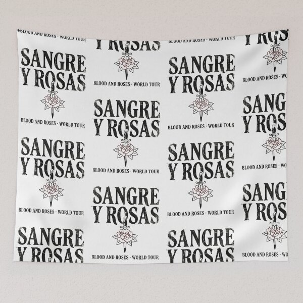 Item preview, Sangre Y Rosas Dagger Through Rose Blood and Roses Vintage Tour Gothic designed and sold by raedattia.