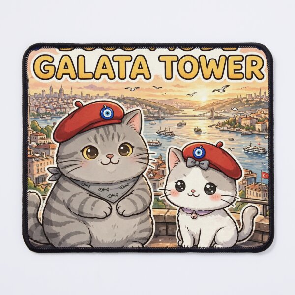 Item preview, Boss Mode Galata Tower Istanbul Cats Junior 7kg Freda 2kg designed and sold by MAISON SYLVIE.