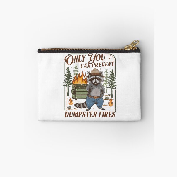 Item preview, Only You Can Prevent Dumpster Fires Funny Raccoon  designed and sold by roartusa.