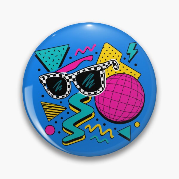 Item preview, Retro 80s Memphis Geometric Sunglasses Design designed and sold by Myra365Art.