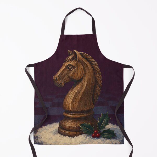 Item preview, Wooden Chess Knight Christmas designed and sold by Planthem.