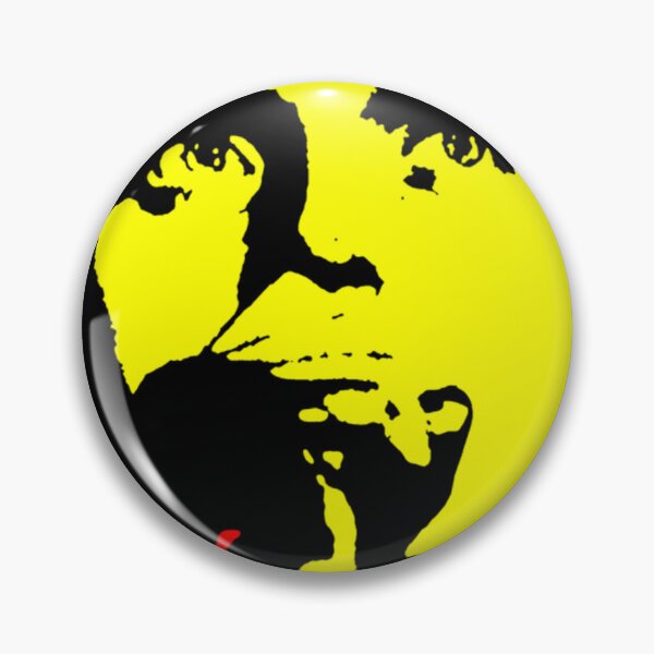 Item preview, Yellow Silhouette Post Punk Face Member designed and sold by cosmicCryptidCo.