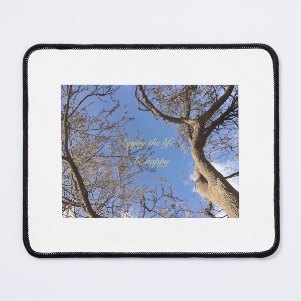 Item preview, Enjoy the Life Tree Sky Quote designed and sold by furtix.