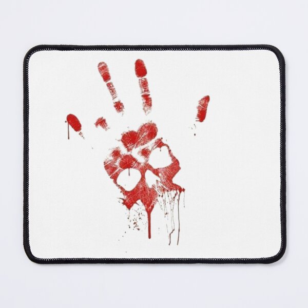 Item preview, Bloody Skull Handprint Gothic Horror designed and sold by BaddieNz.