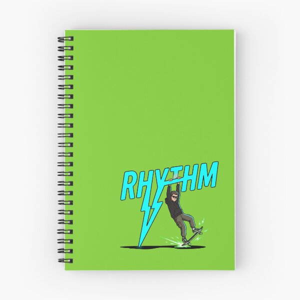 Item preview, Electric Skater Hanging on Rhythm Neon Lightning Bolt Art designed and sold by Rare By Hero.