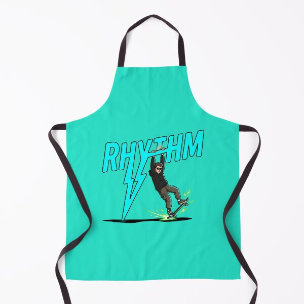 Item preview, Electric Skater Hanging on Rhythm Neon Lightning Bolt Art designed and sold by Rare By Hero.