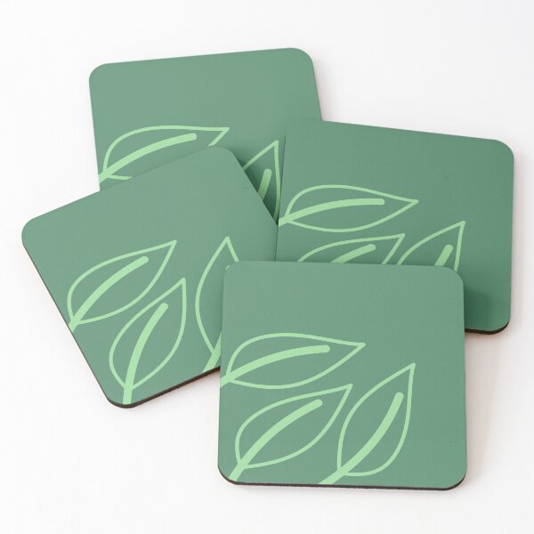 Item preview, Muted outline abstract leaf illustration designed and sold by 722u.