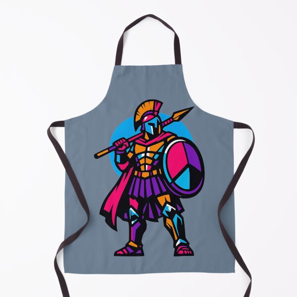 Item preview, Minimalist Neon Spartan designed and sold by KungPowUnicorn.