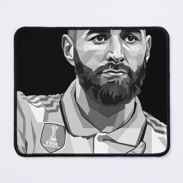 Item preview, Karim Benzema Grayscale designed and sold by Japanese art.
