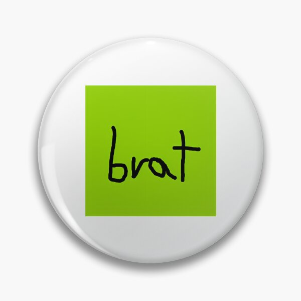Item preview, Brat Sticker But It'S Written By Brat designed and sold by nle-yana.