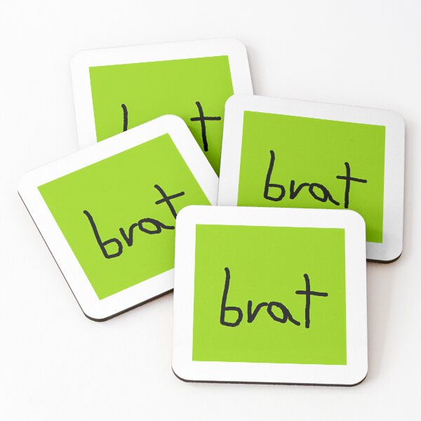 Item preview, Brat Sticker But It'S Written By Brat designed and sold by nle-yana.