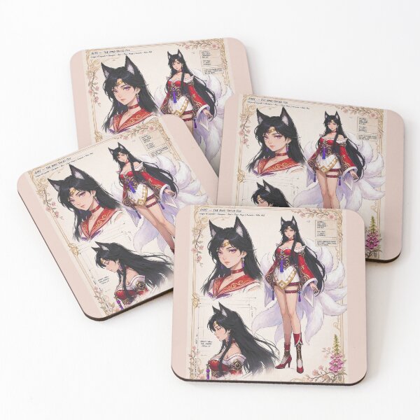 Item preview, Ahri The Nine Tailed Fox designed and sold by Rama KLK.