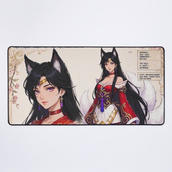 Item preview, Ahri The Nine Tailed Fox designed and sold by Rama KLK.