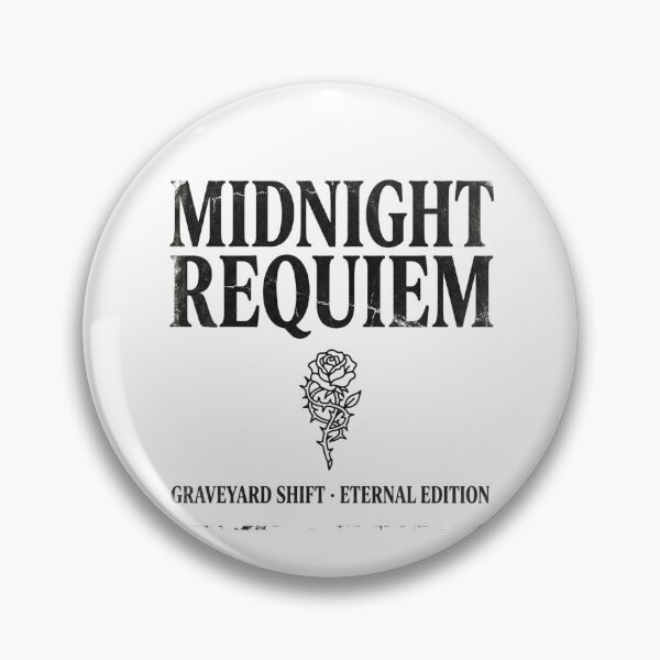 Item preview, Midnight Requiem Thorny Rose Graveyard Shift Vintage Gothic Concert designed and sold by raedattia.