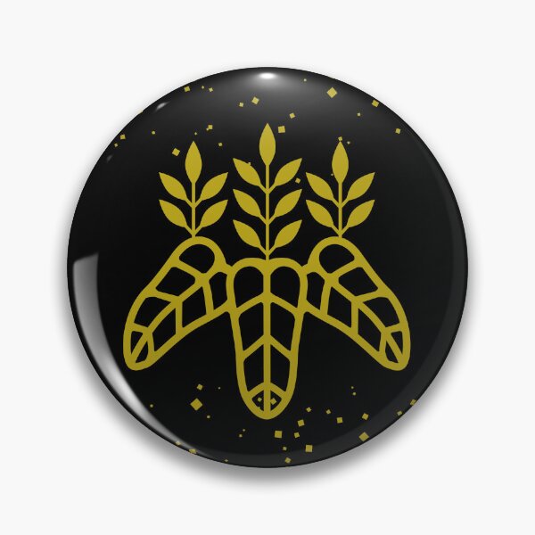 Item preview, Taiko Kiri Toyotomi Hideyoshi Samurai Emblem Faux Gold Dust Black  / Japanese Crest designed and sold by 戦国まーけっと SENGOKU MARKET.