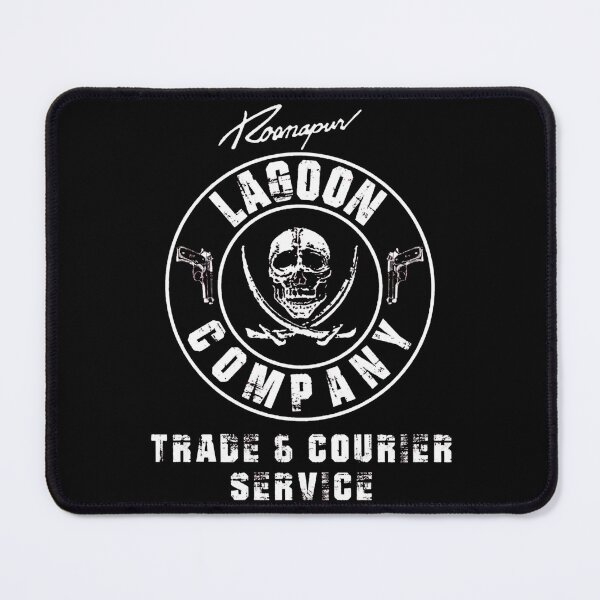 Item preview, Black Lagoon Roanapur Lagoon Company Trade and Courier Service Logo designed and sold by ichigobellbell.