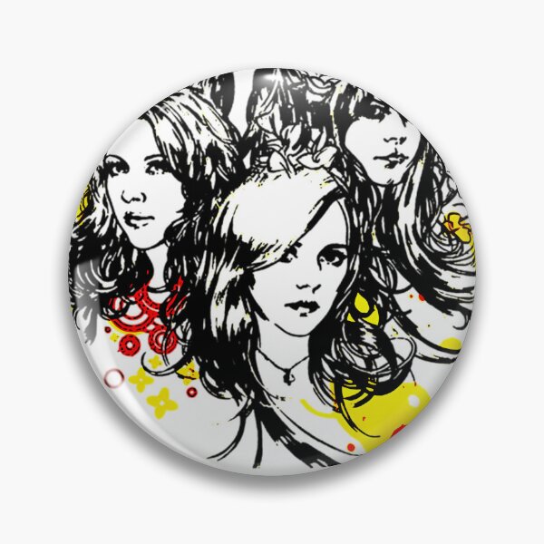 Item preview, Garage Punk Silhouette Member Woman Face designed and sold by TeeHaven-Art.