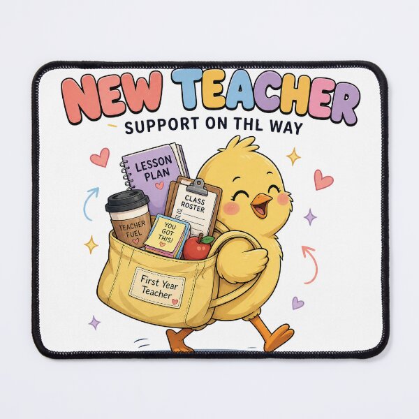 Item preview, First Year Teacher Chick Support designed and sold by MOCH- ART.