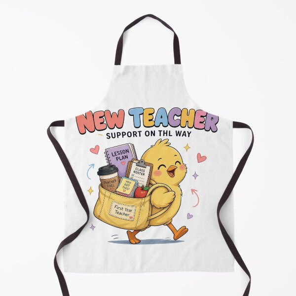 Item preview, First Year Teacher Chick Support designed and sold by MOCH- ART.